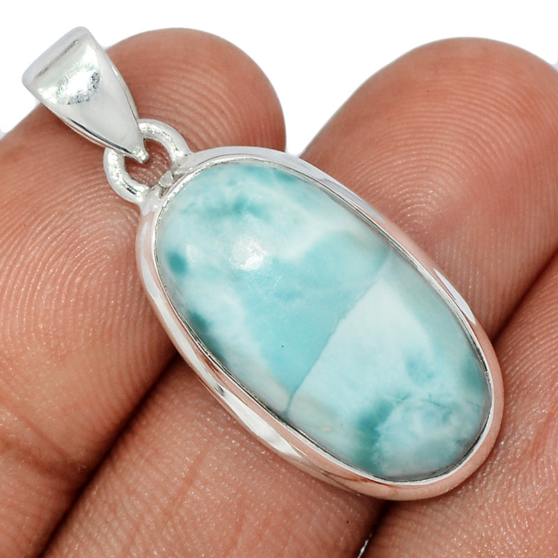 1.3" Larimar Pendants - LRIP3547