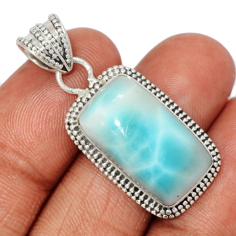 1.5" Larimar Pendants - LRIP3577