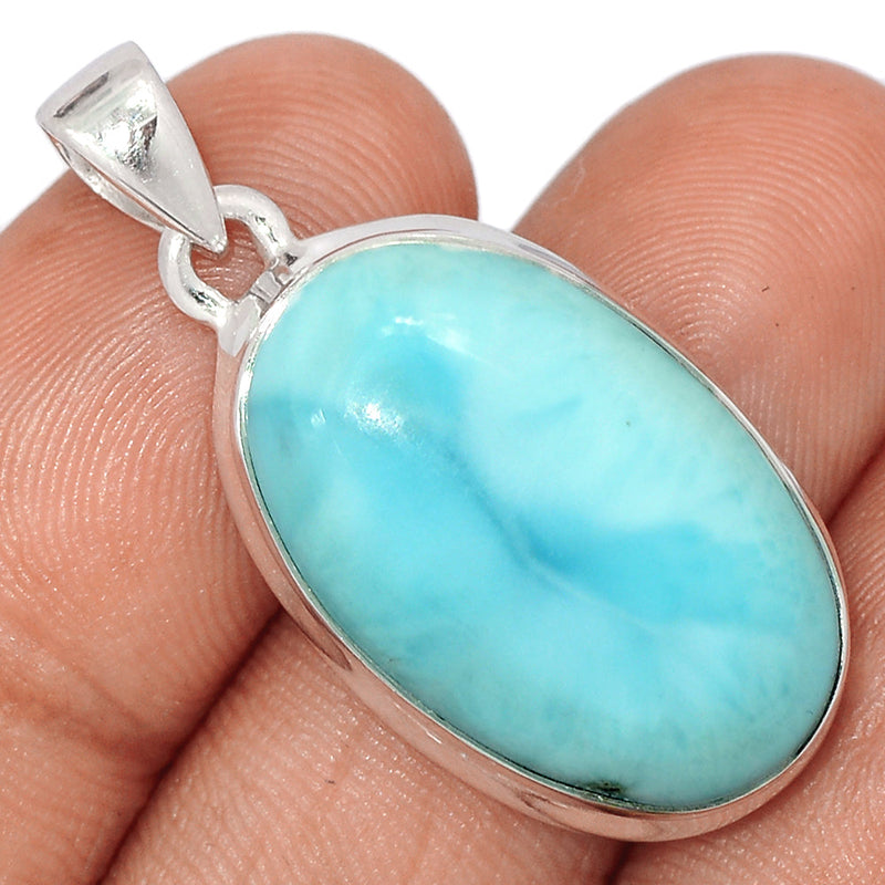 1.5" Larimar Pendants - LRIP3607