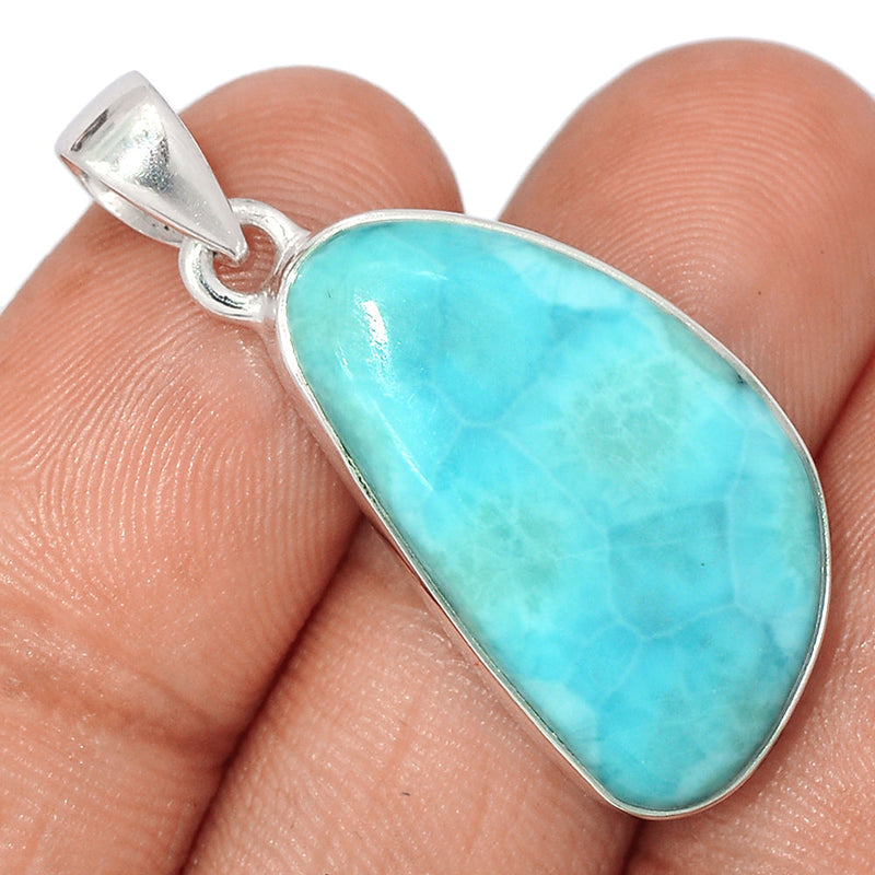 1.5" Larimar Pendants - LRIP3611