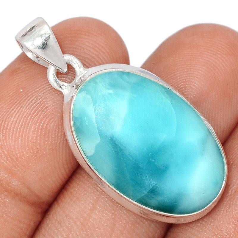 1.5" Larimar Pendants - LRIP3616