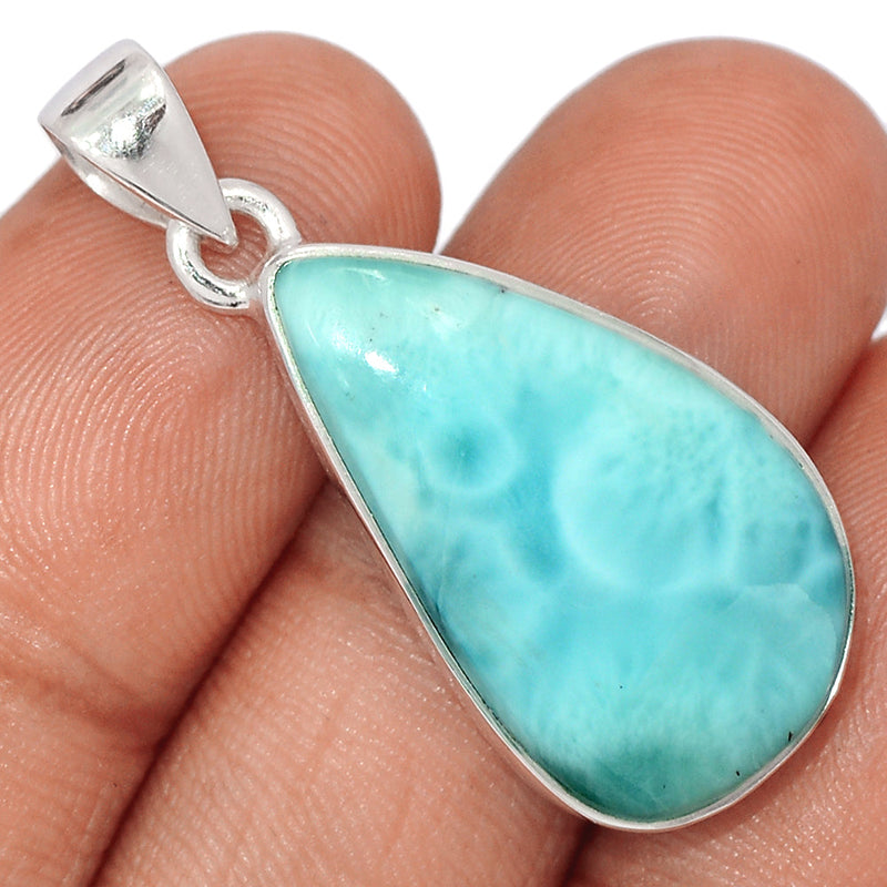 1.5" Larimar Pendants - LRIP3627