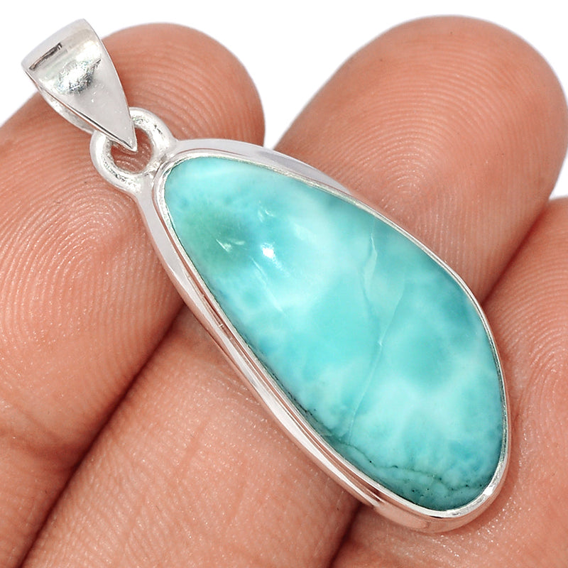 1.5" Larimar Pendants - LRIP3630