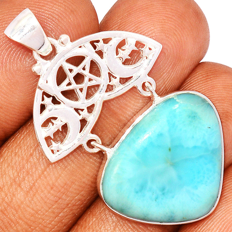 1.8" Larimar Pendants - LRIP3644