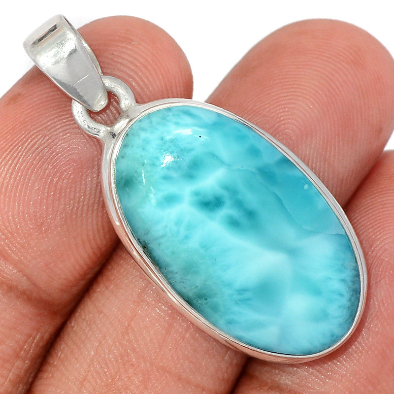 1.5" Larimar Pendants - LRIP3665