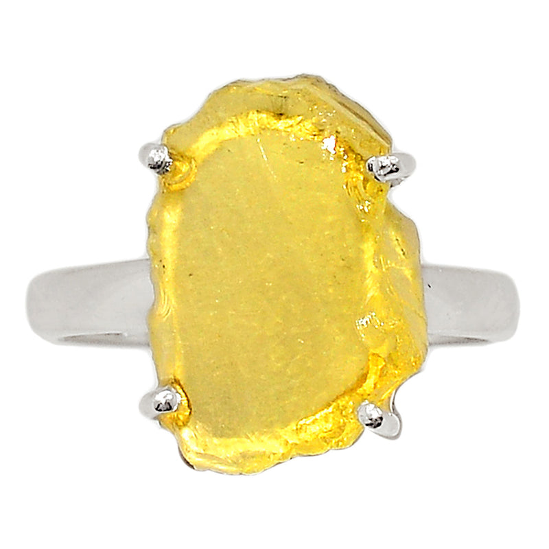 Claw - Lemon Topaz Rough Ring - LTRR160