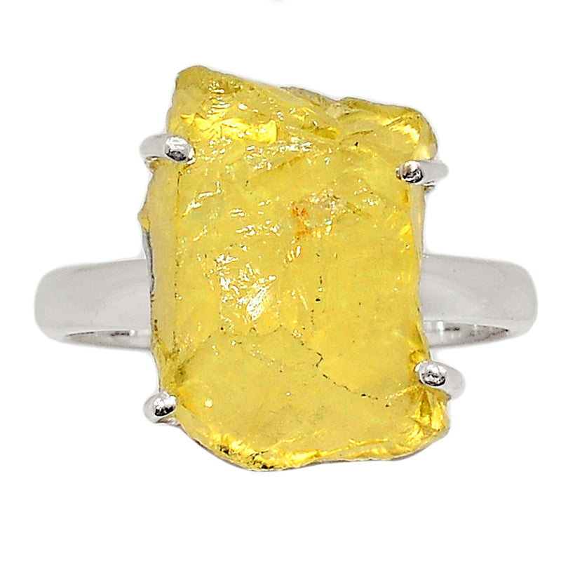 Claw - Lemon Topaz Rough Ring - LTRR164