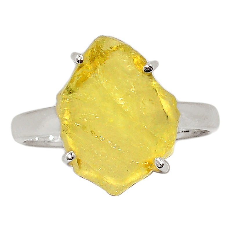 Claw - Lemon Topaz Rough Ring - LTRR167