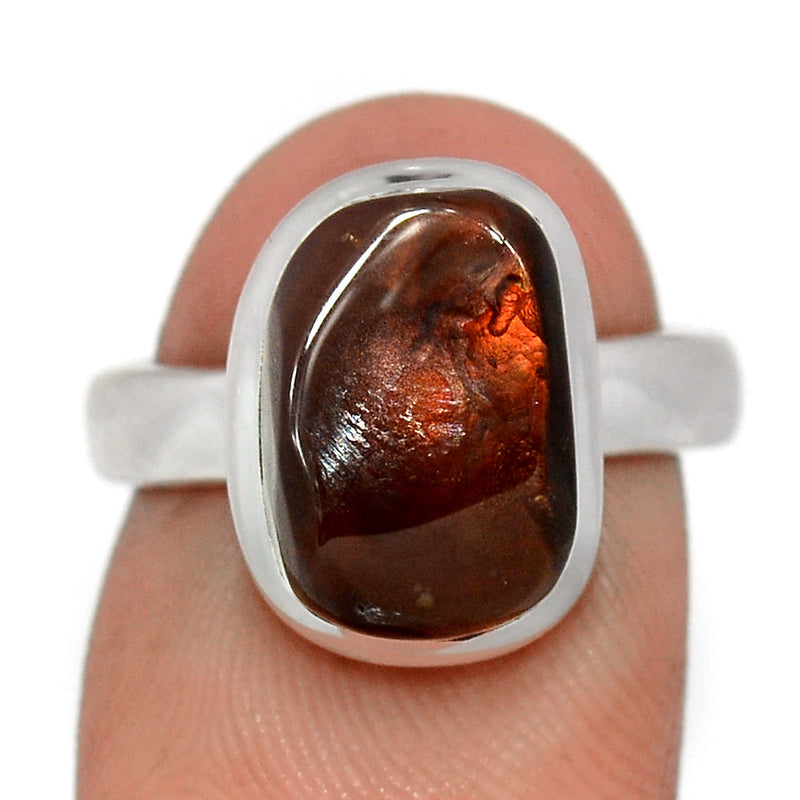 Mexican Fire Agate Ring - MFAR618