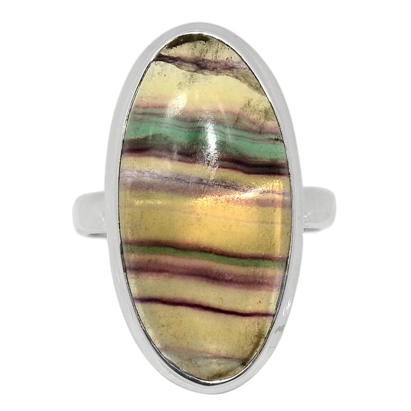 Rainbow Fluorite Ring - MFCR751