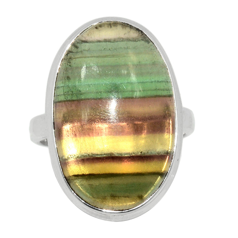 Rainbow Fluorite Ring - MFCR753