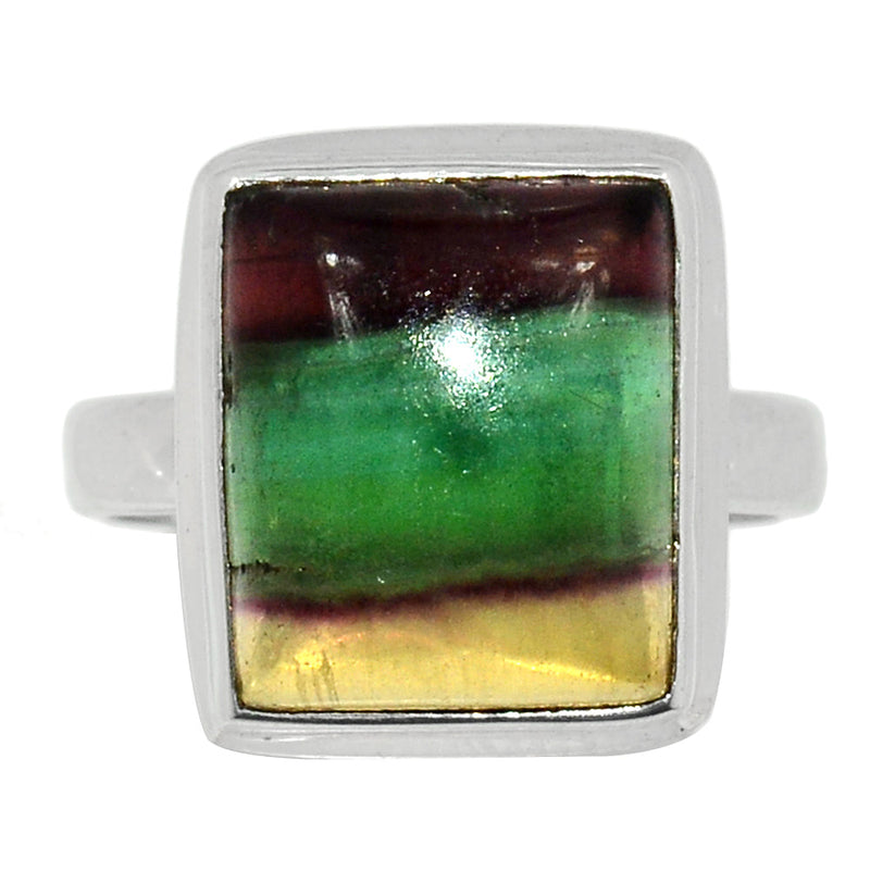 Rainbow Fluorite Ring - MFCR757