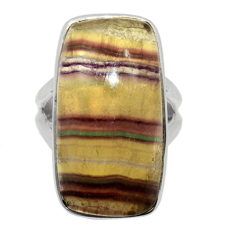 Rainbow Fluorite Ring - MFCR758