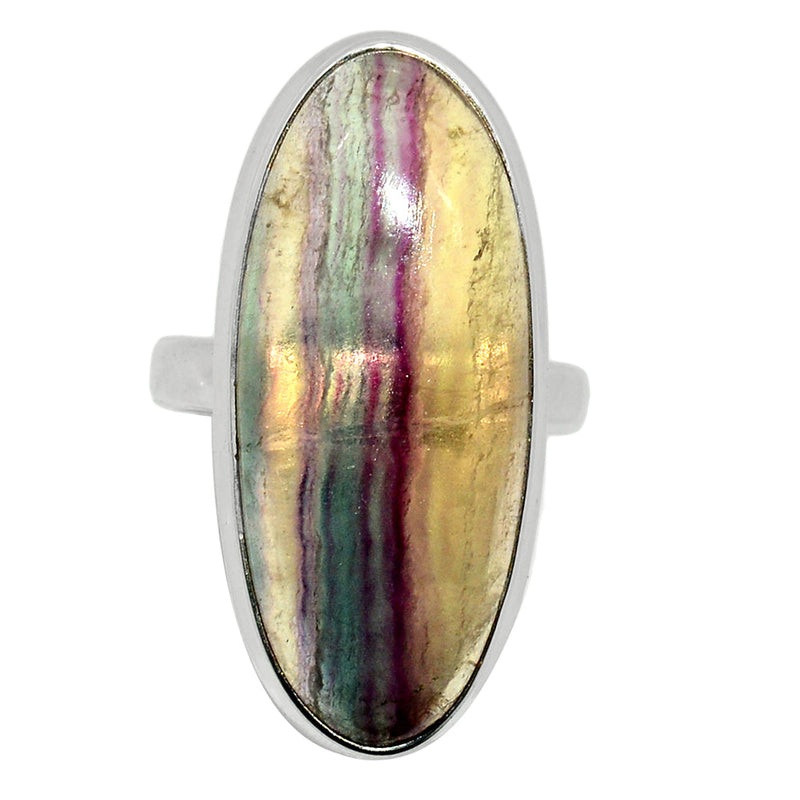 Rainbow Fluorite Ring - MFCR760