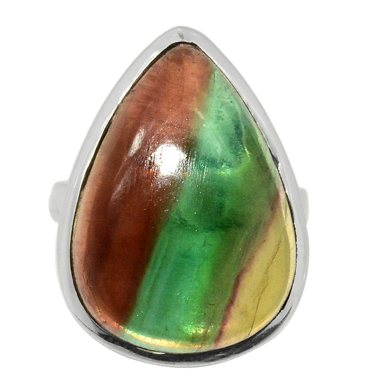 Rainbow Fluorite Ring - MFCR761