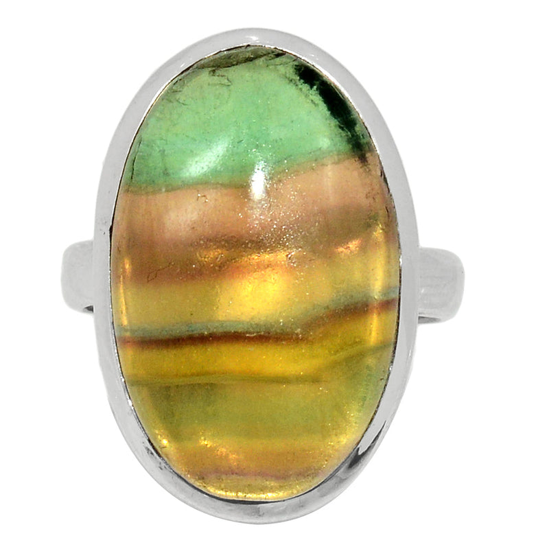 Rainbow Fluorite Ring - MFCR769