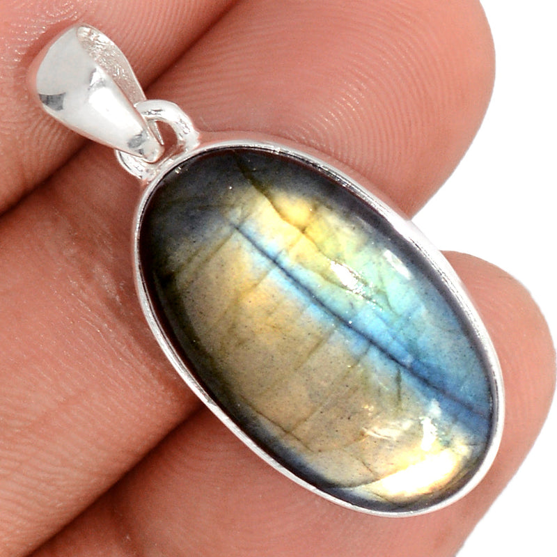 1.3" Multi Fire Labradorite Pendants - MFLP2043