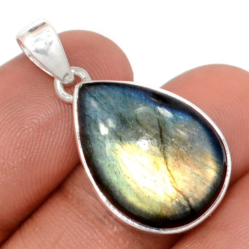 1.2" Multi Fire Labradorite Pendants - MFLP2045