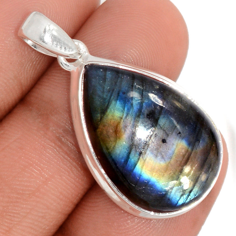 1.5" Multi Fire Labradorite Pendants - MFLP2047