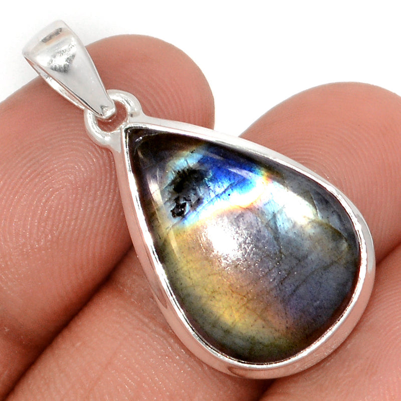 1.3" Multi Fire Labradorite Pendants - MFLP2053