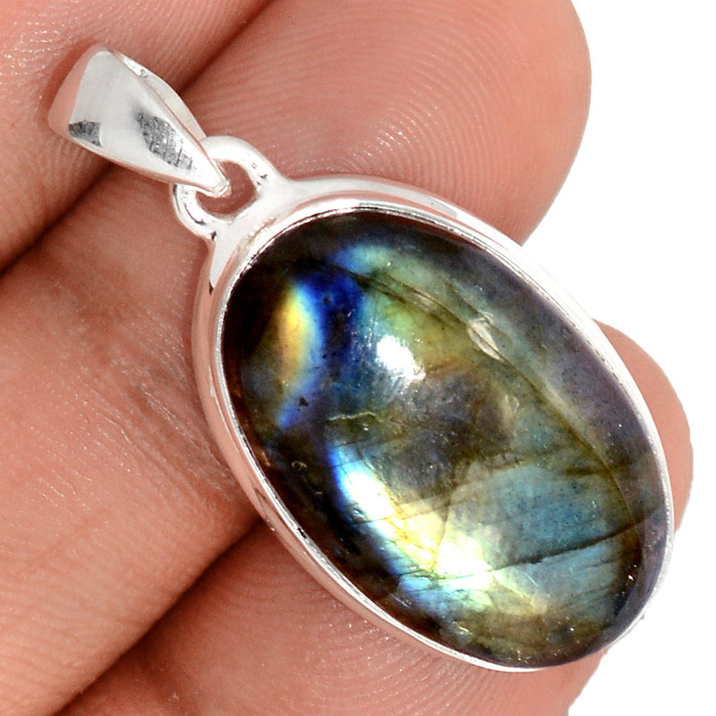 1.5" Multi Fire Labradorite Pendants - MFLP2054