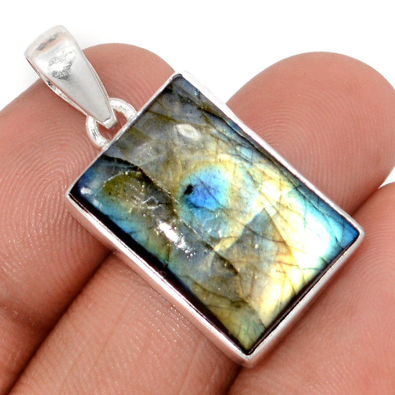 1.3" Multi Fire Labradorite Pendants - MFLP2061