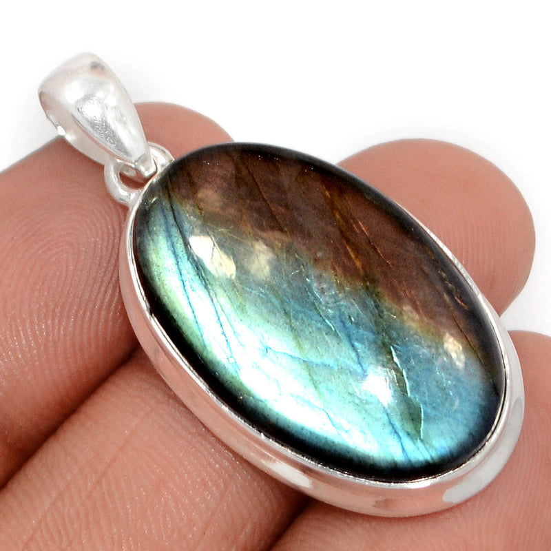 1.6" Multi Fire Labradorite Pendants - MFLP2064