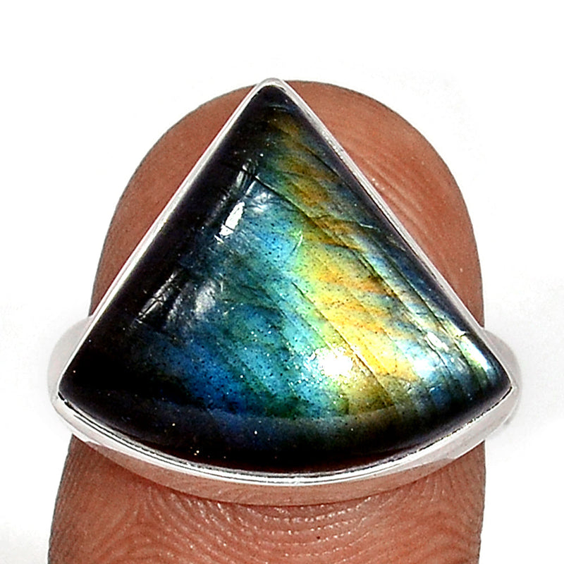 Multi Fire Labradorite Ring - MFLR1253