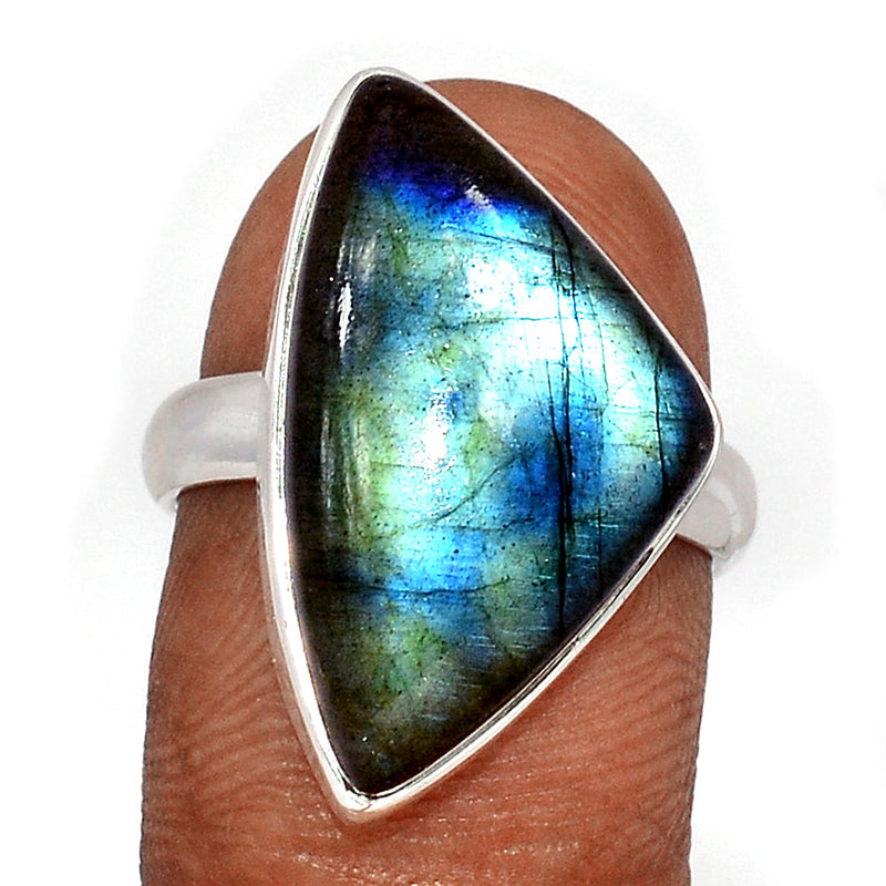 Multi Fire Labradorite Ring - MFLR1267