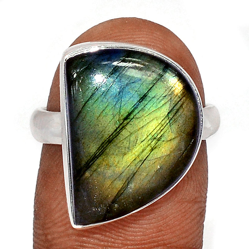 Multi Fire Labradorite Ring - MFLR1270