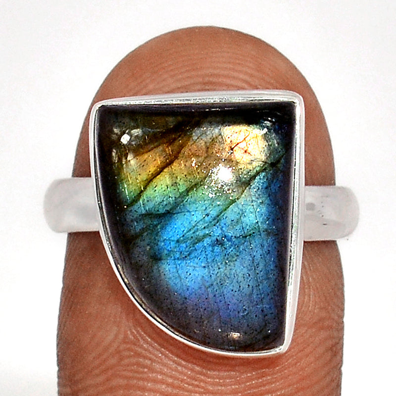 Multi Fire Labradorite Ring - MFLR1273