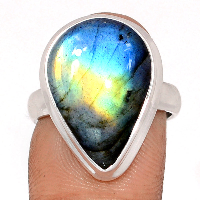 Multi Fire Labradorite Ring - MFLR1293