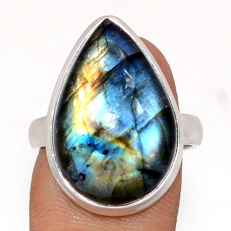 Multi Fire Labradorite Ring - MFLR1298