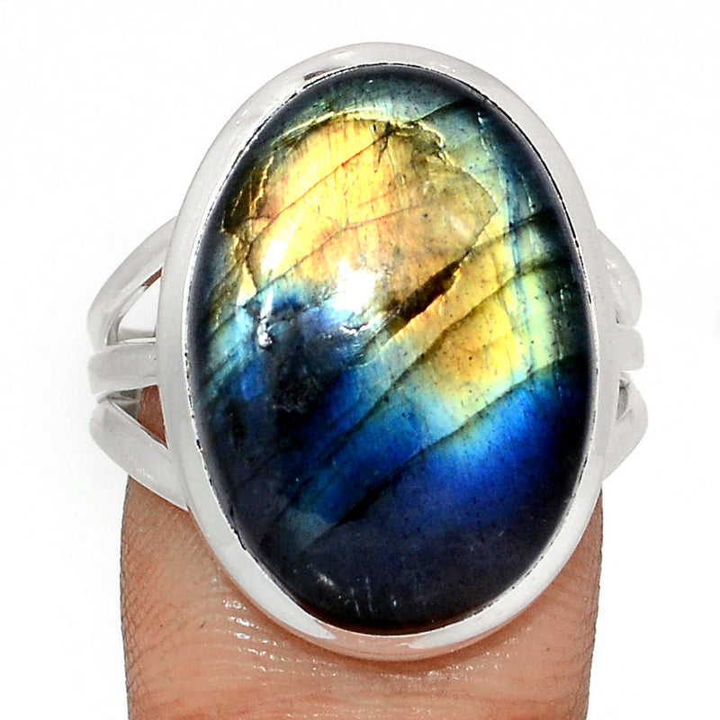 Multi Fire Labradorite Ring - MFLR1299