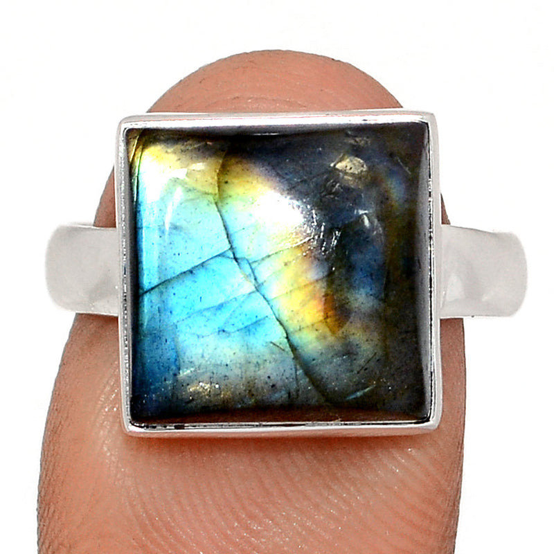 Multi Fire Labradorite Ring - MFLR1302