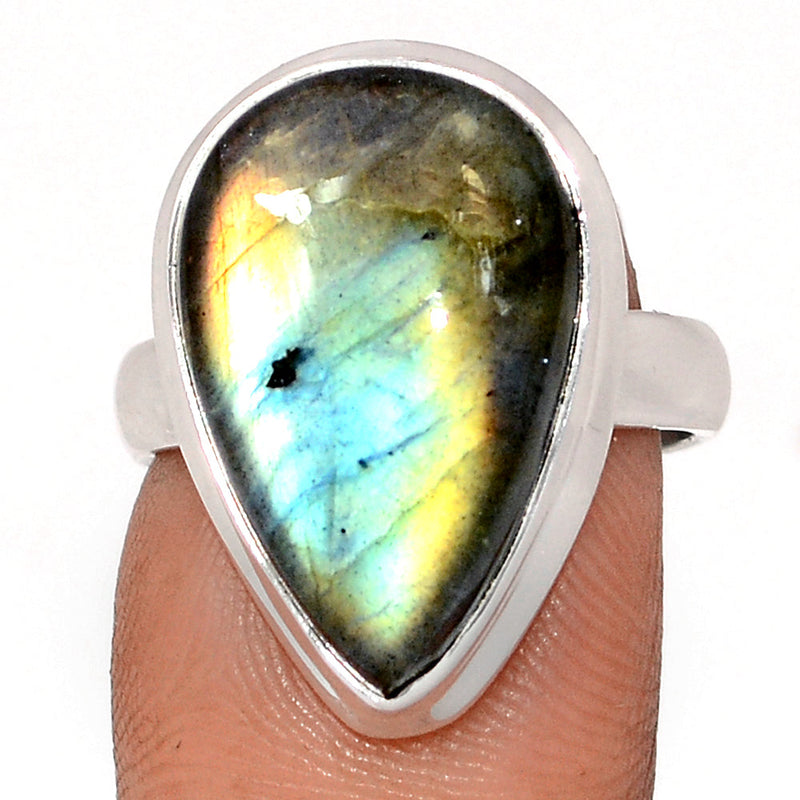 Multi Fire Labradorite Ring - MFLR1309