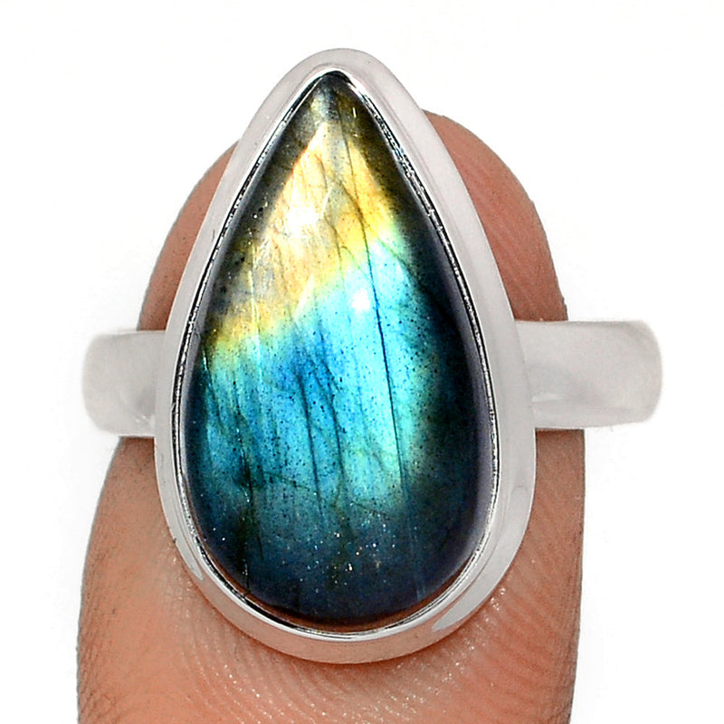 Multi Fire Labradorite Ring - MFLR1314