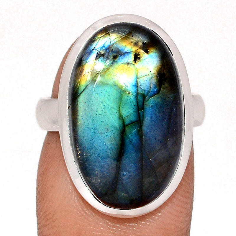 Multi Fire Labradorite Ring - MFLR1315