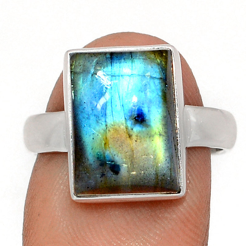 Multi Fire Labradorite Ring - MFLR1322