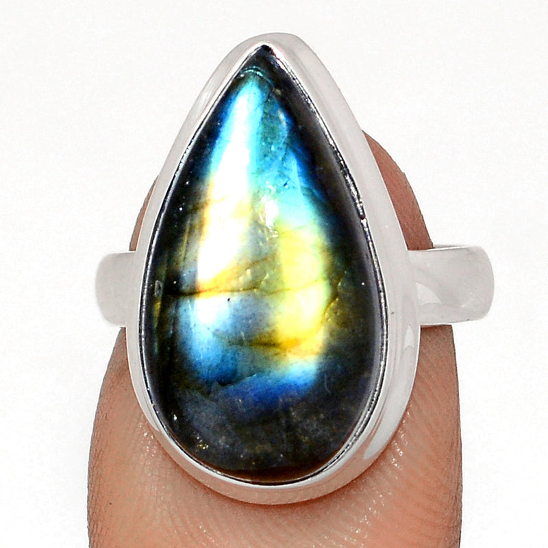 Multi Fire Labradorite Ring - MFLR1323