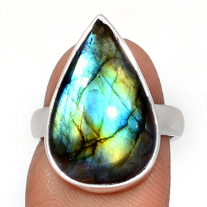 Multi Fire Labradorite Ring - MFLR1330