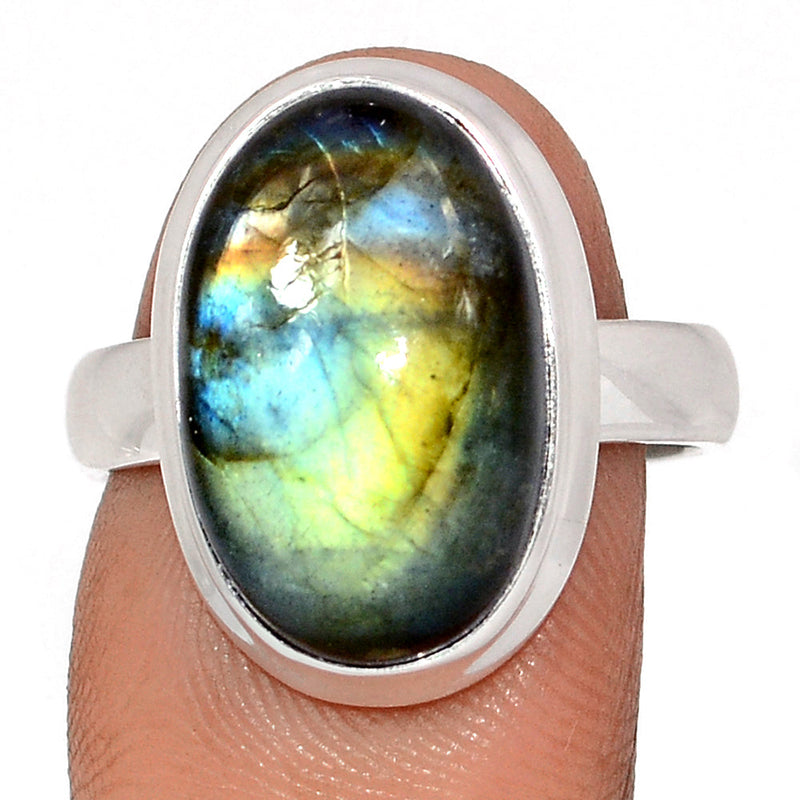 Multi Fire Labradorite Ring - MFLR1331