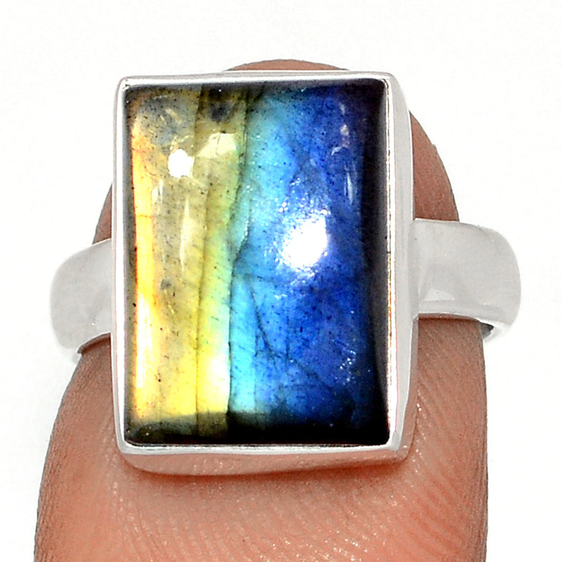 Multi Fire Labradorite Ring - MFLR1335