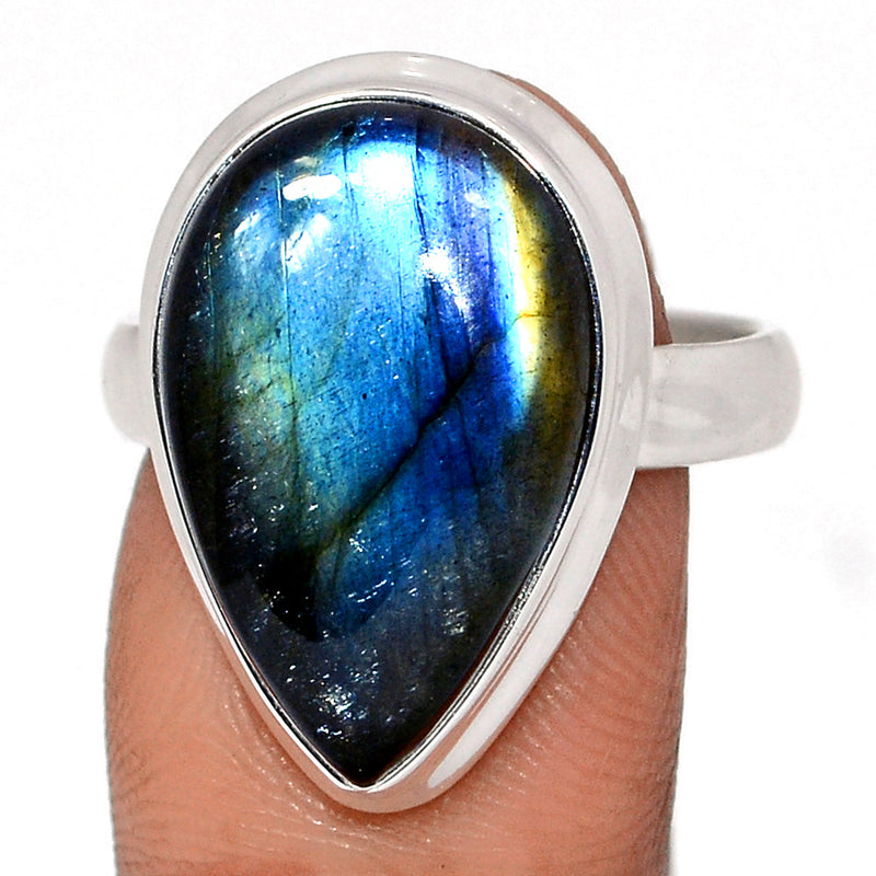 Multi Fire Labradorite Ring - MFLR1336