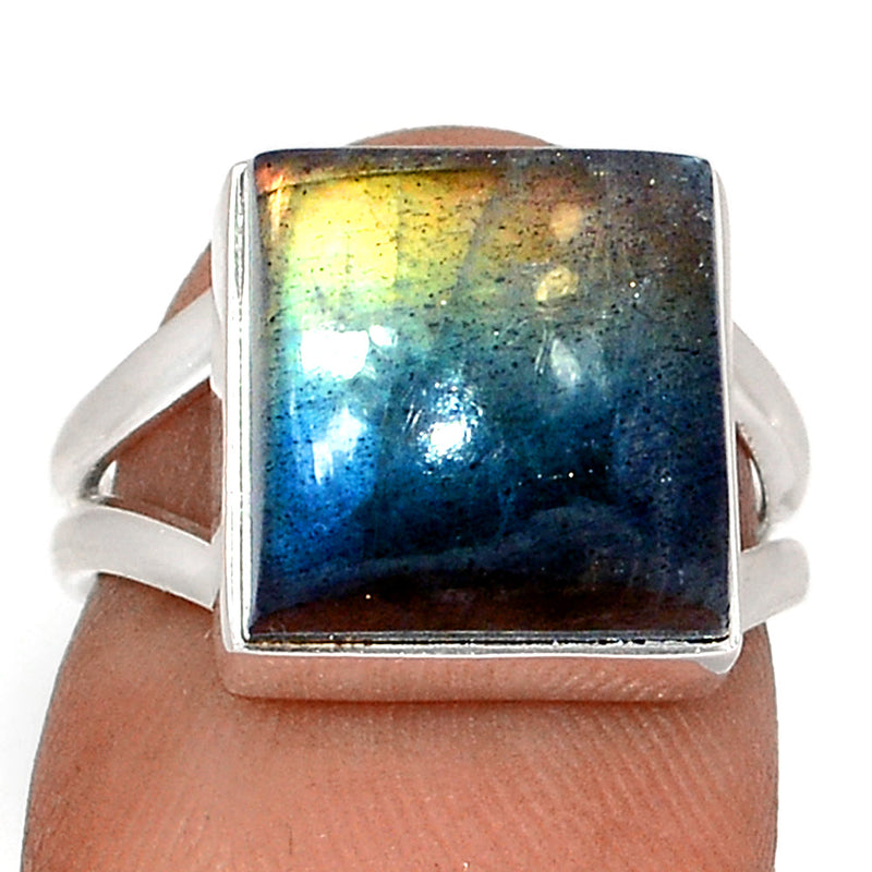 Multi Fire Labradorite Ring - MFLR1341