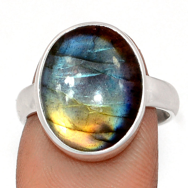 Multi Fire Labradorite Ring - MFLR1343