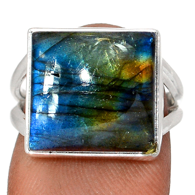 Multi Fire Labradorite Ring - MFLR1350