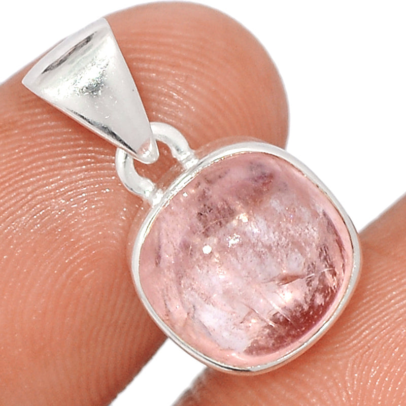 0.8" Morganite Cabochon Pendants - MGCP162