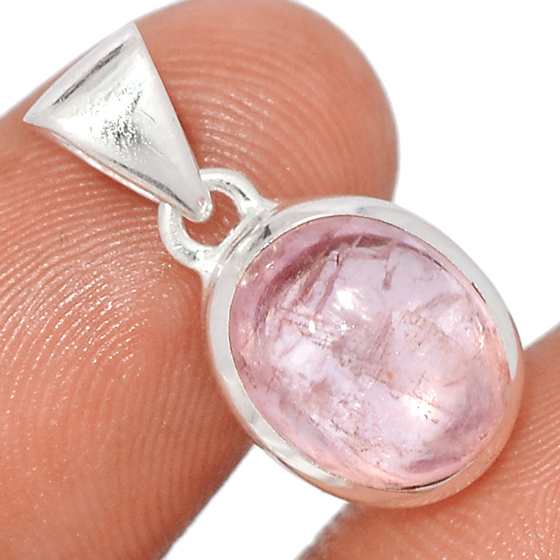 0.8" Morganite Cabochon Pendants - MGCP167