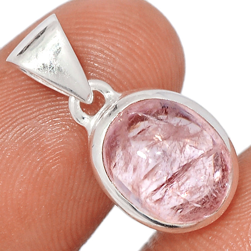 0.8" Morganite Cabochon Pendants - MGCP171